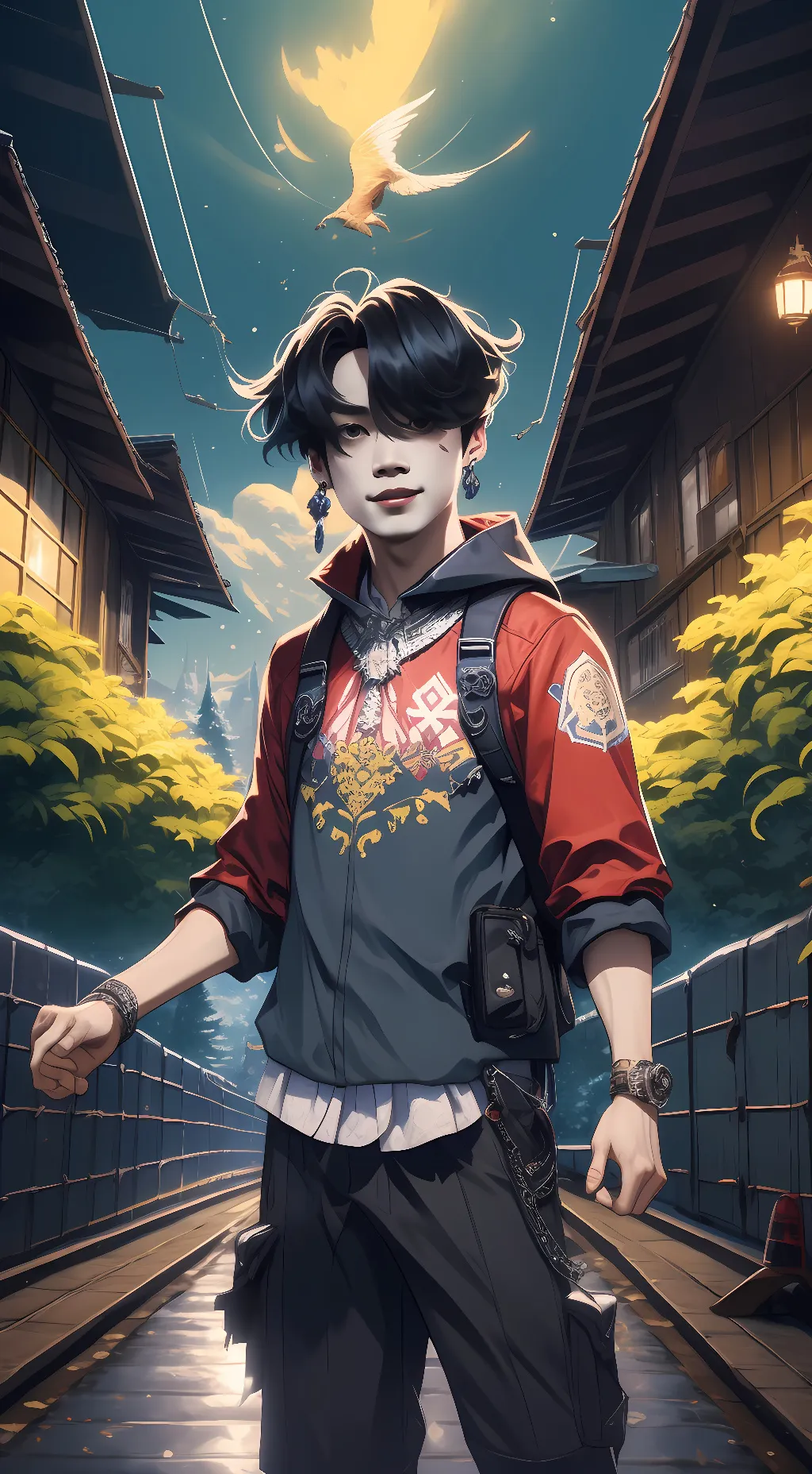 ai character: Puppy background