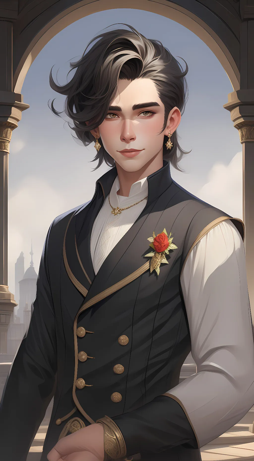 ai character: harry background