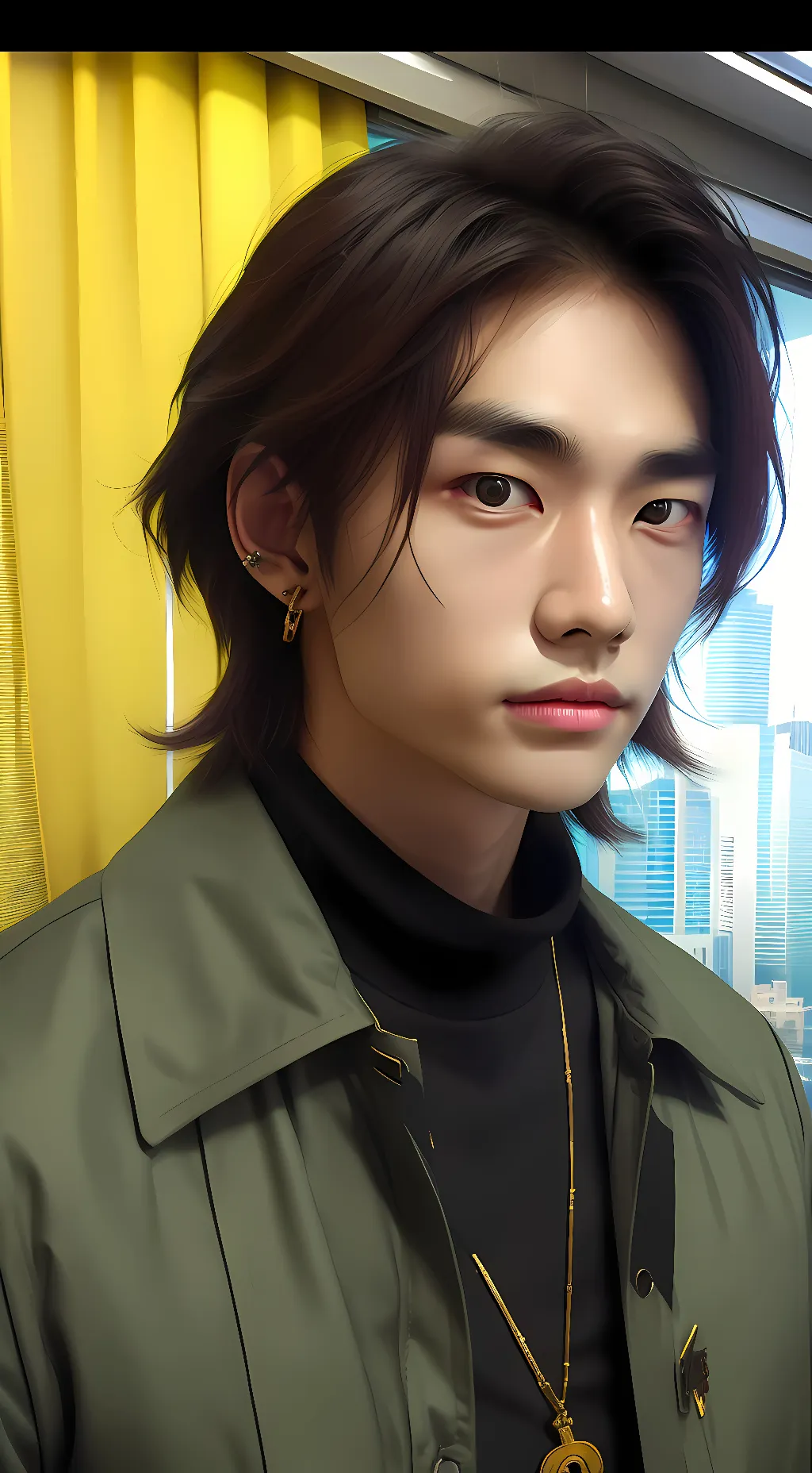 ai character: Sam Hwang background