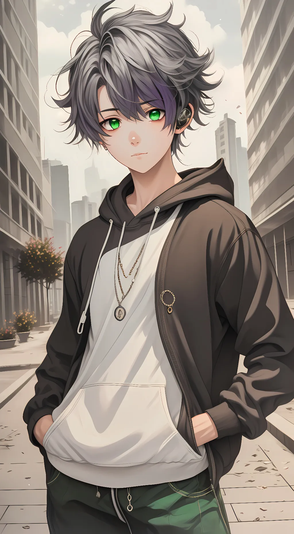ai character: Jacob  background