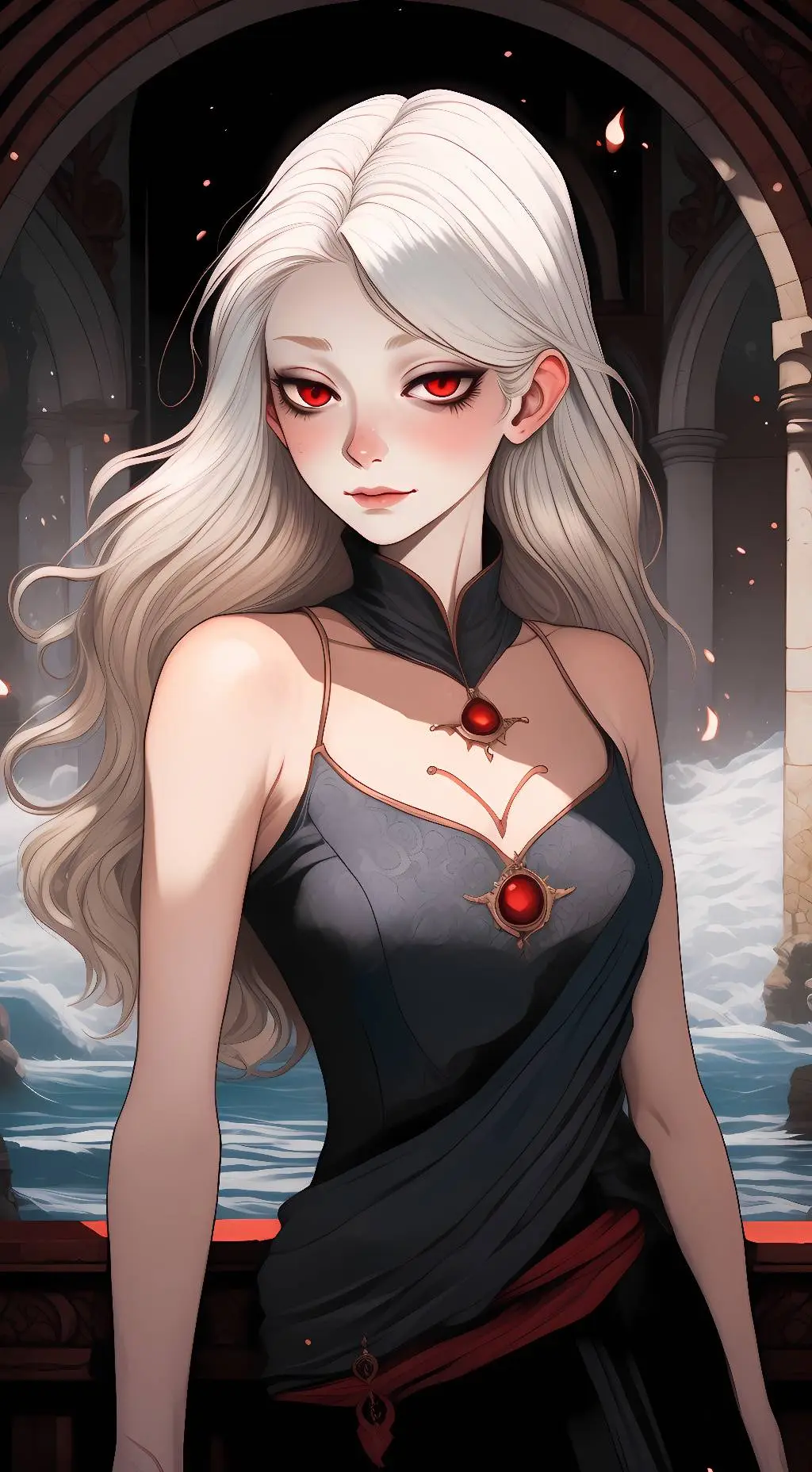 ai character: Ku Nagano background