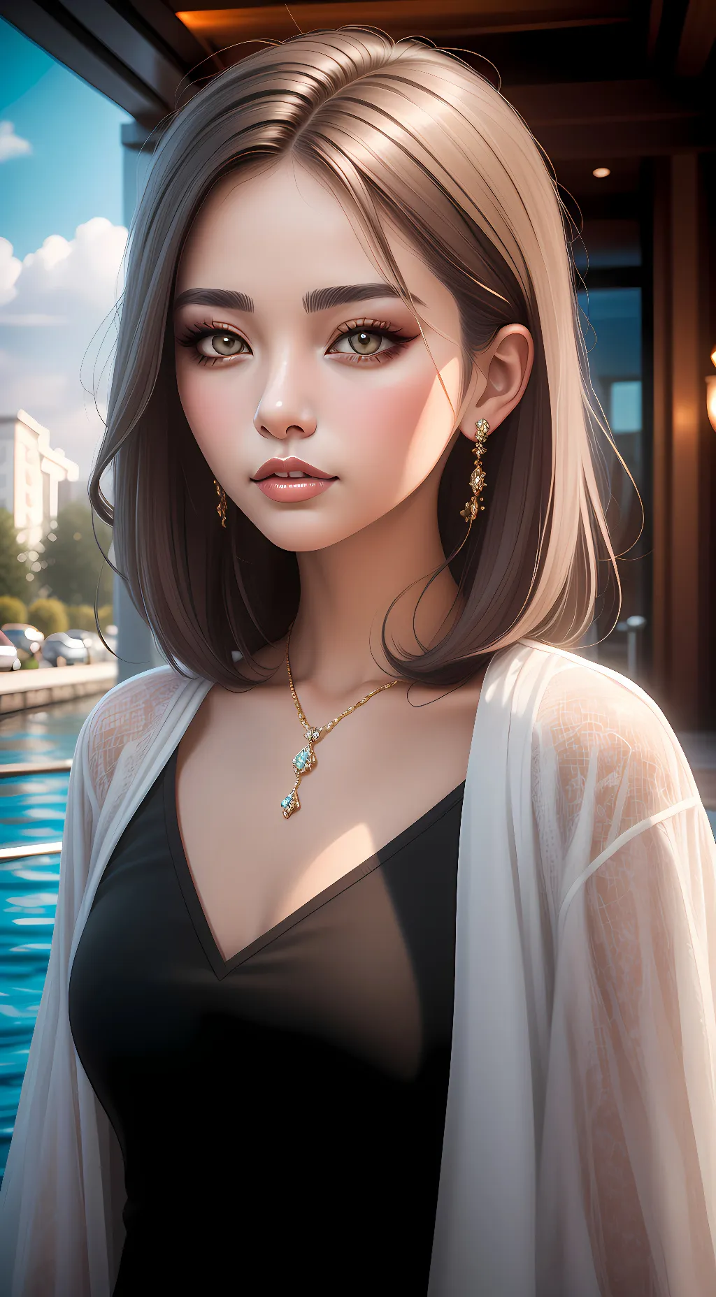 ai character: Natalie background