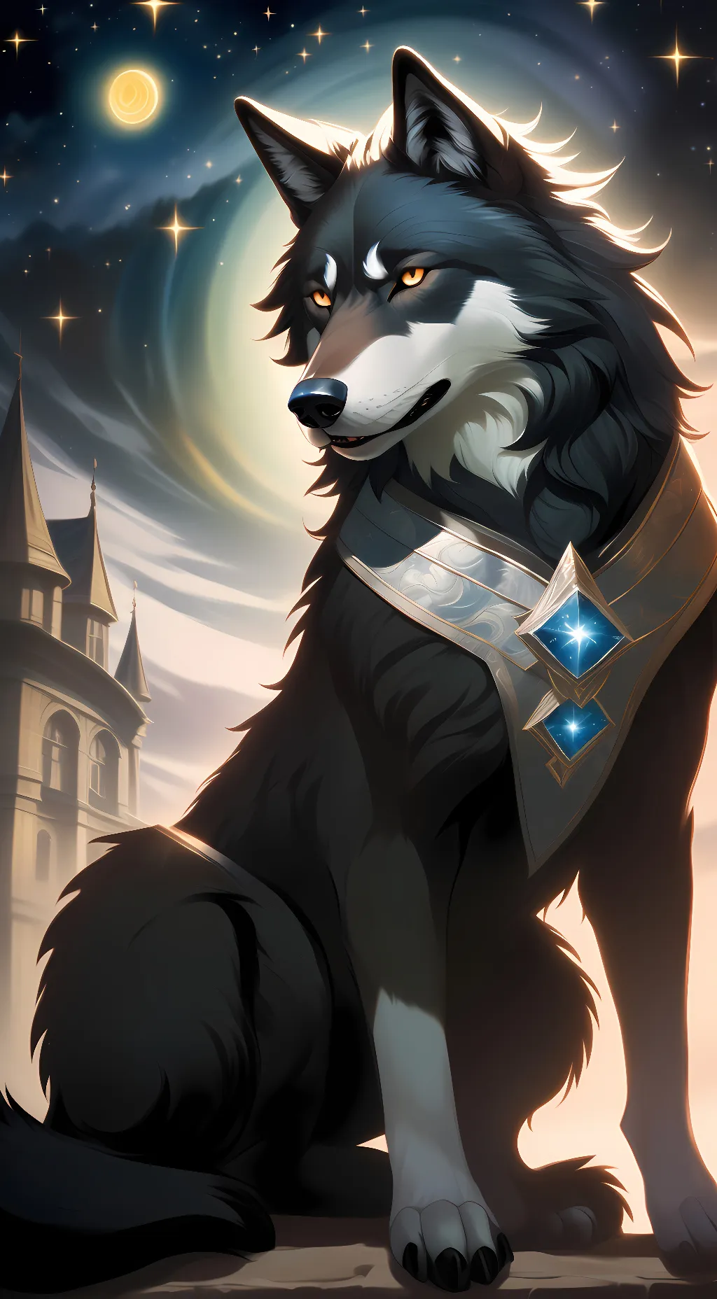 ai character: Alpha Sirius  background