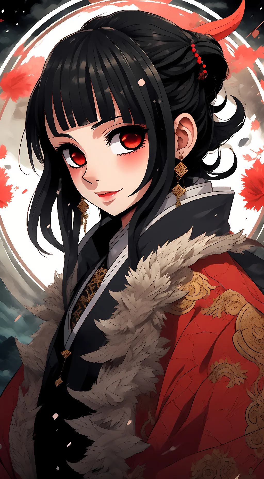 ai character: Akari background