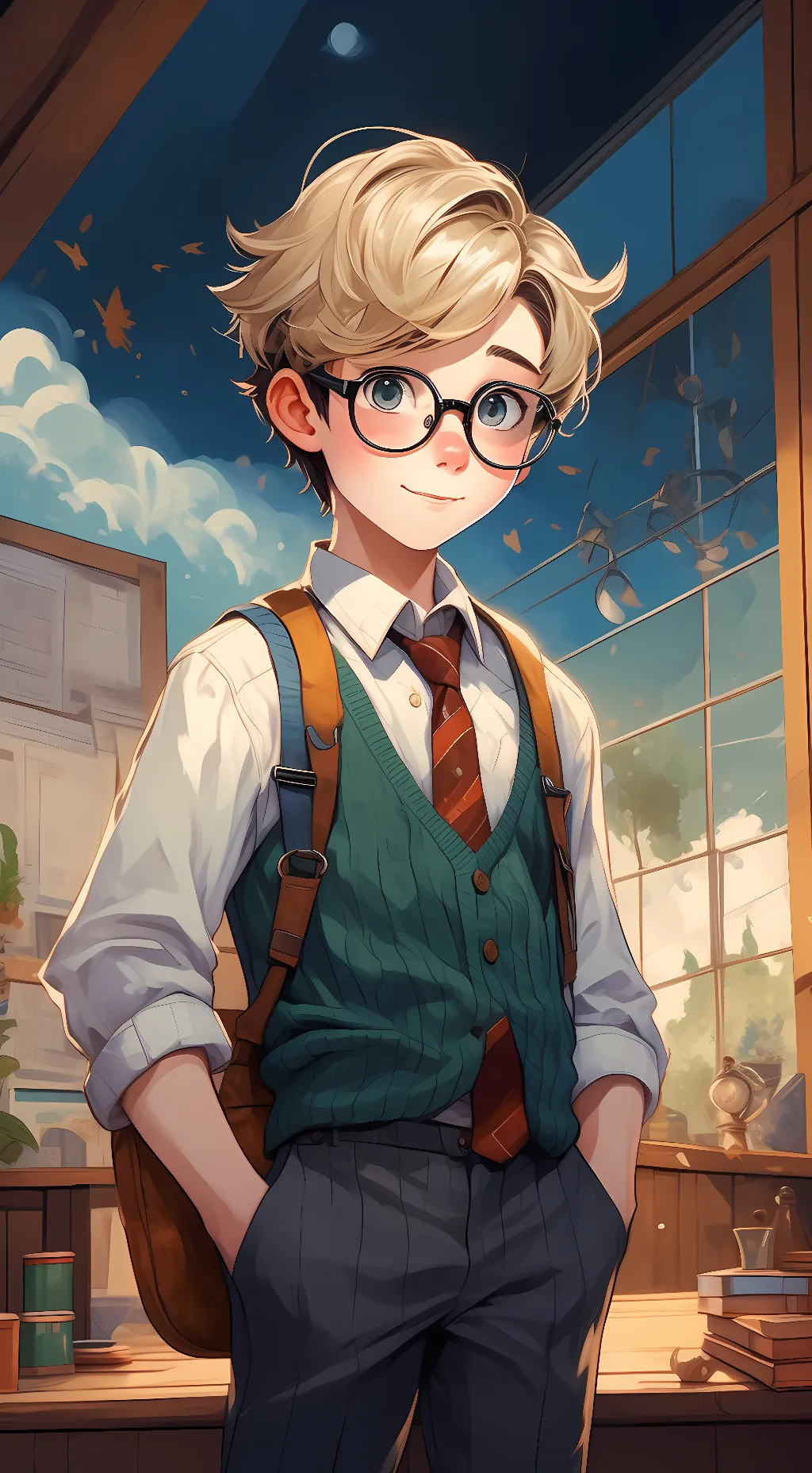 ai character: Junior background