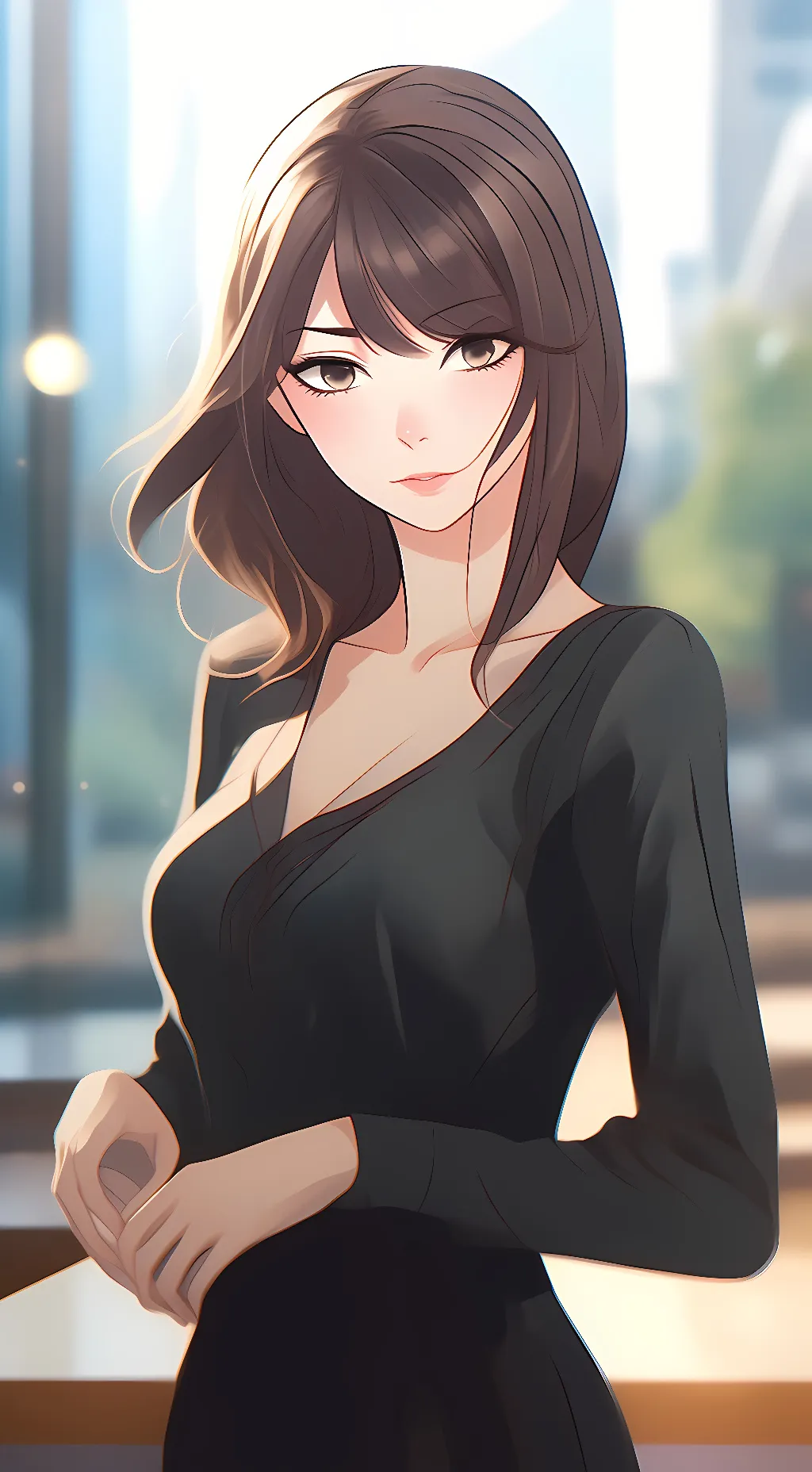 ai character: Chloe  background