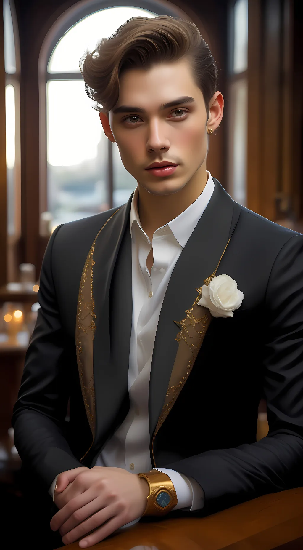 ai character: Liam background