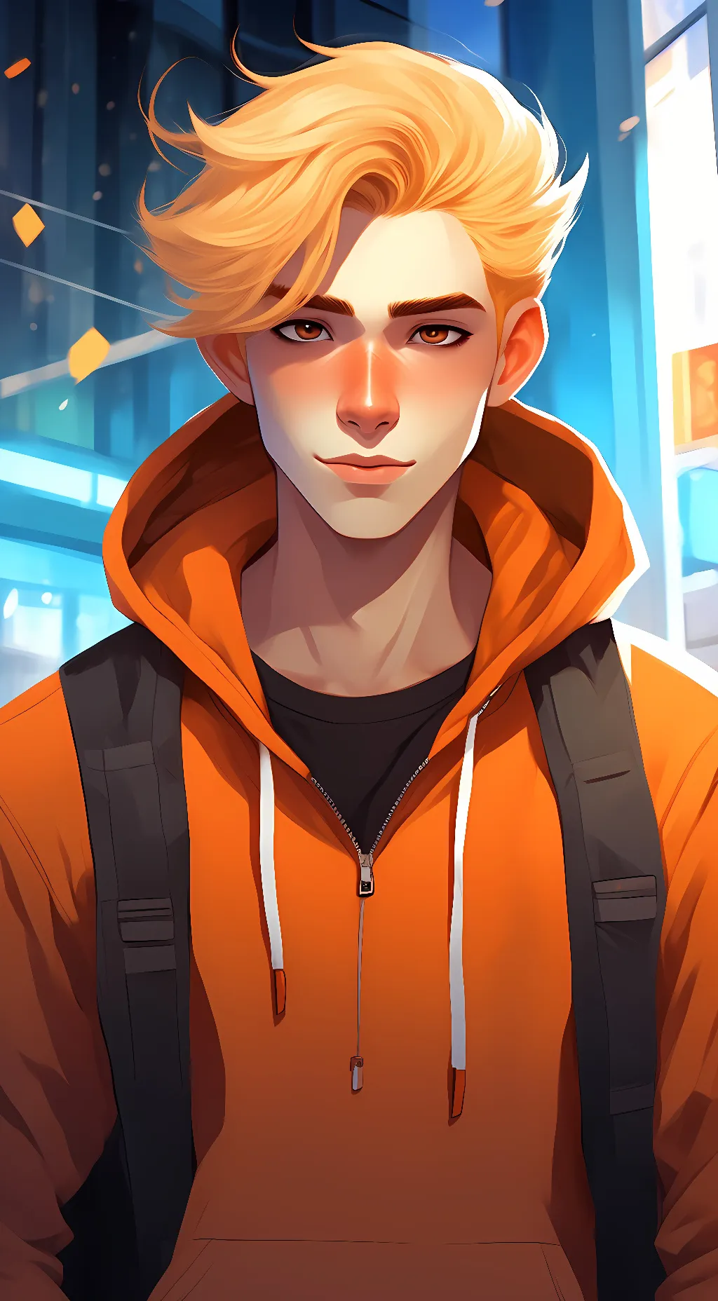 ai character: Kenny McCormick background