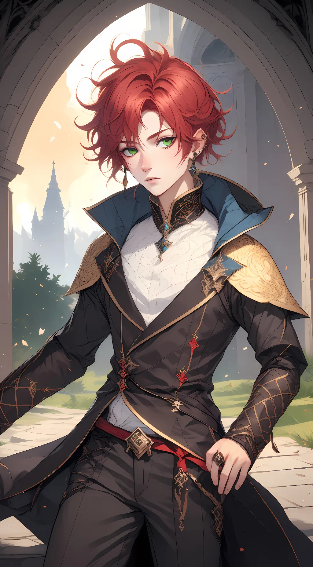 ai character: Damon background