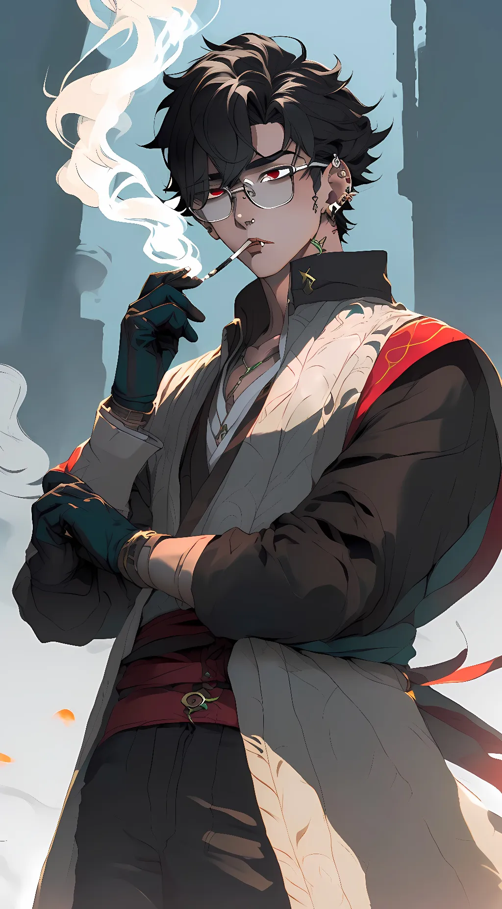 ai character: Xavier  background