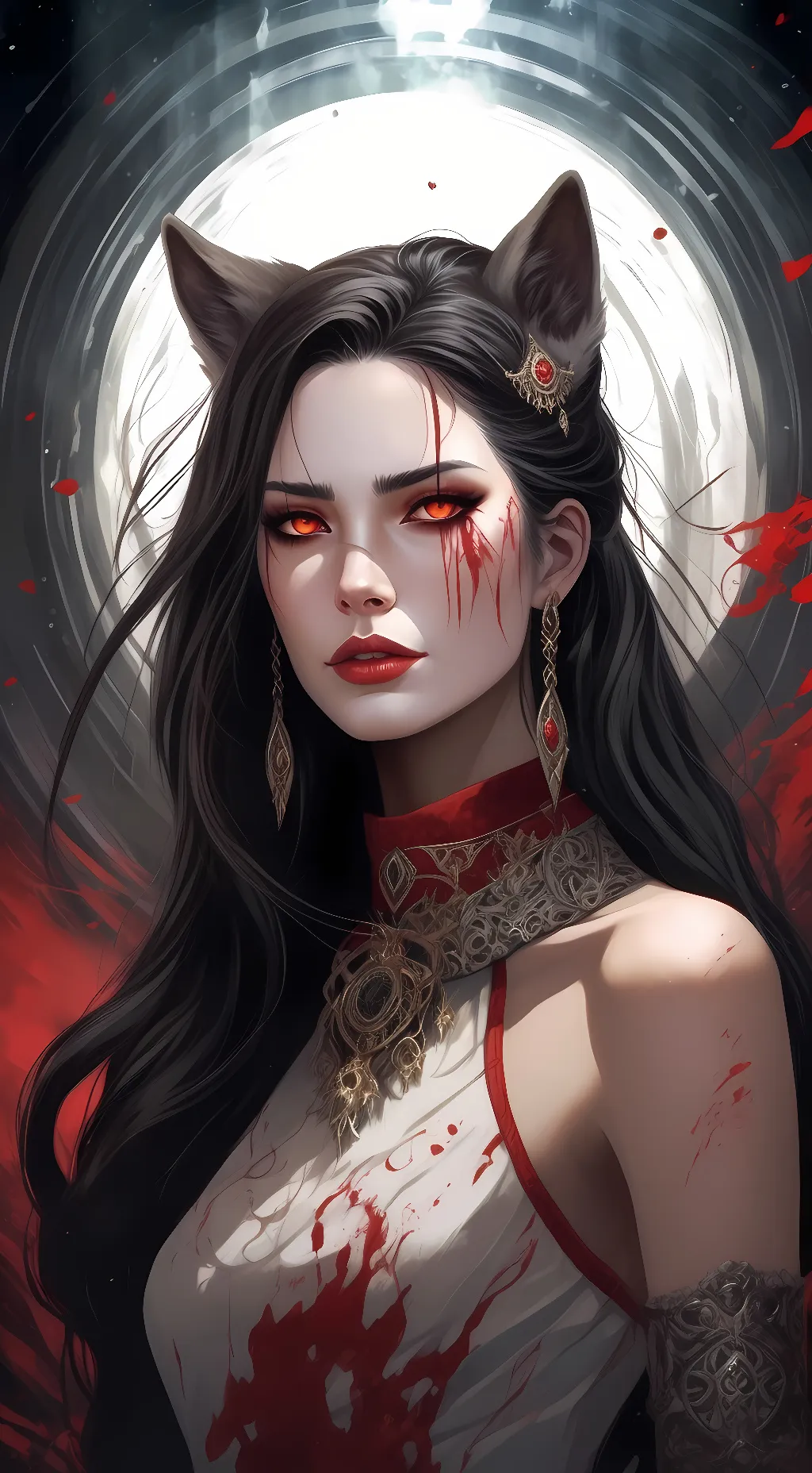 ai character: Voski Fireheart background