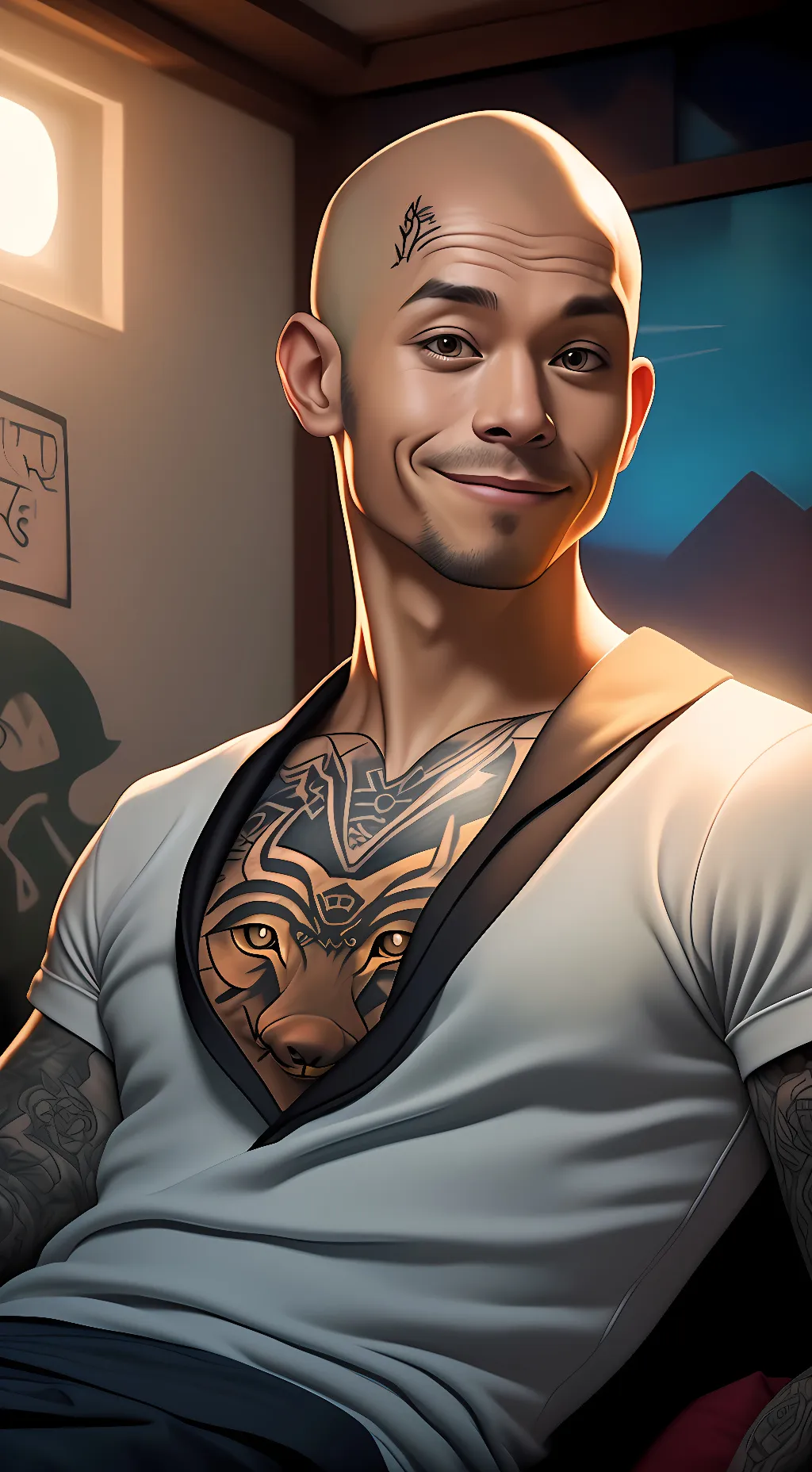 ai character: Andrew tate top g background