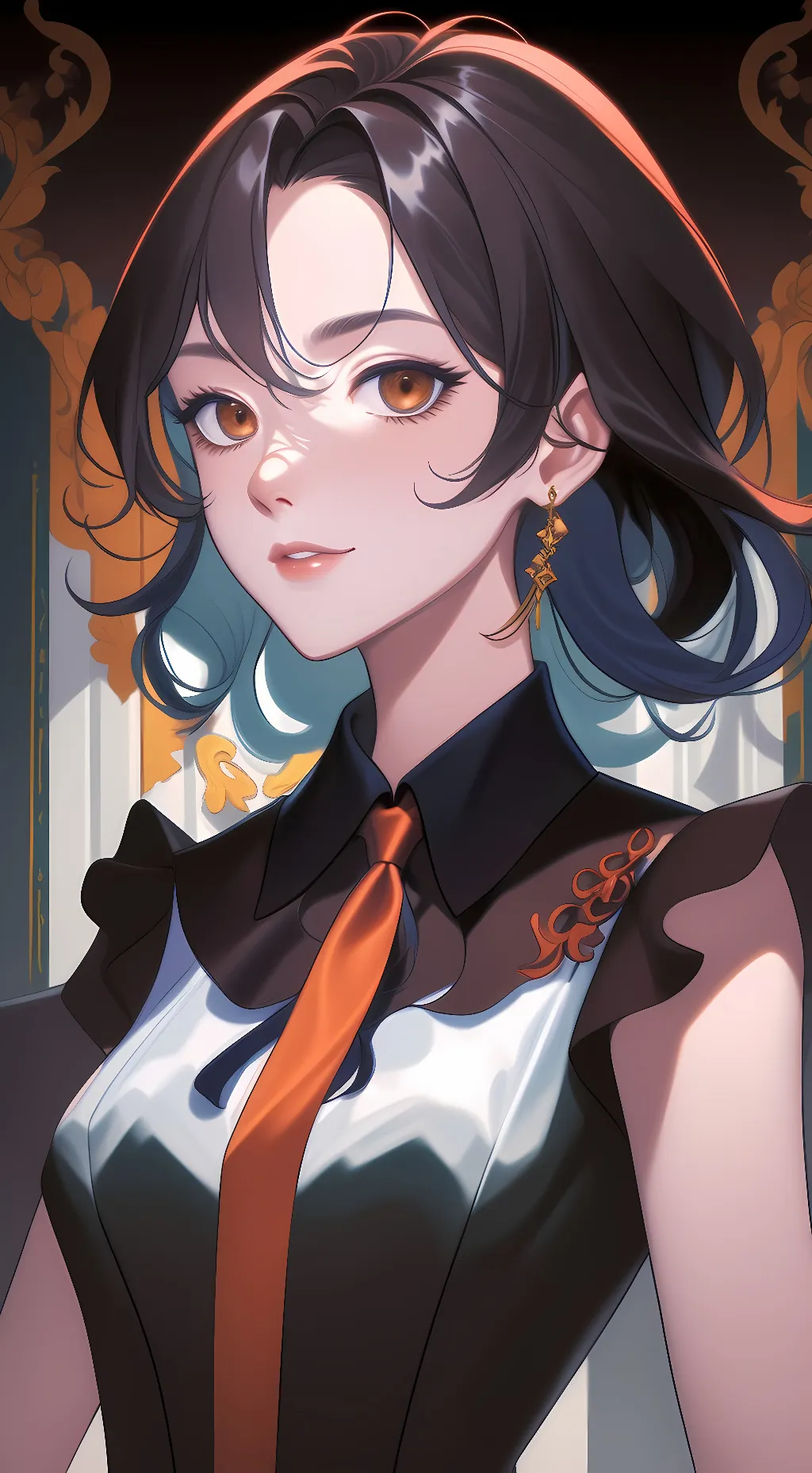 ai character: savior  background