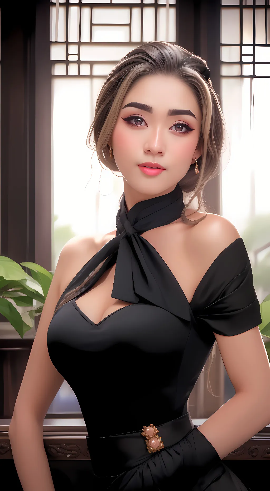 ai character: شادی background