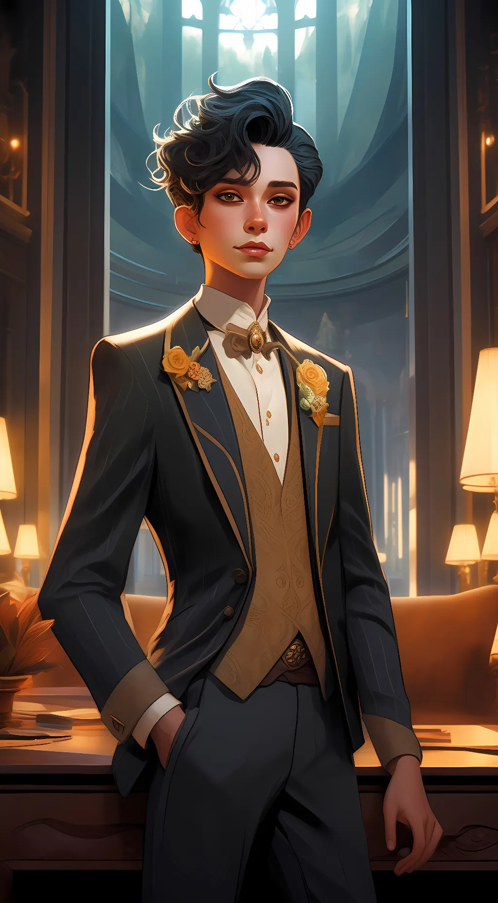 ai character: Alex background