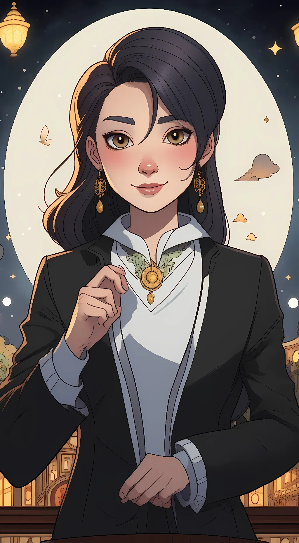 ai character: Lindane  background