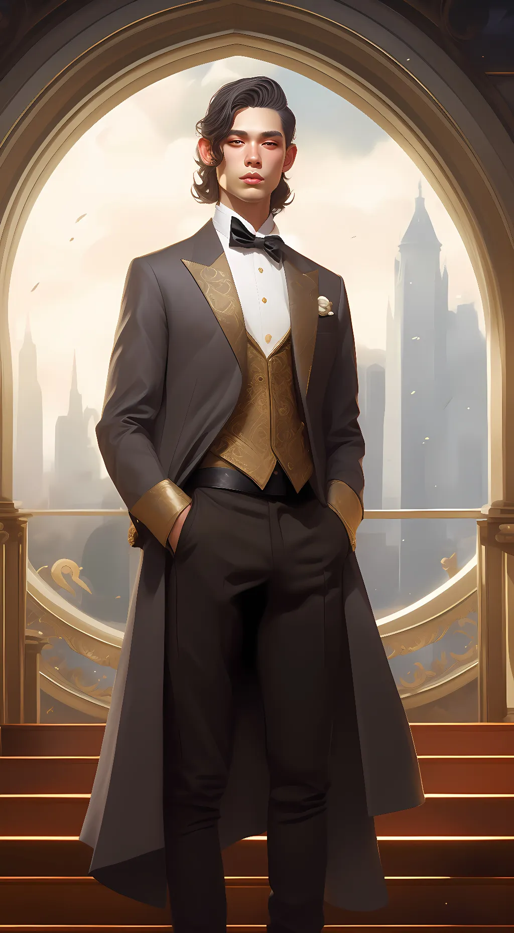 ai character: Noah background