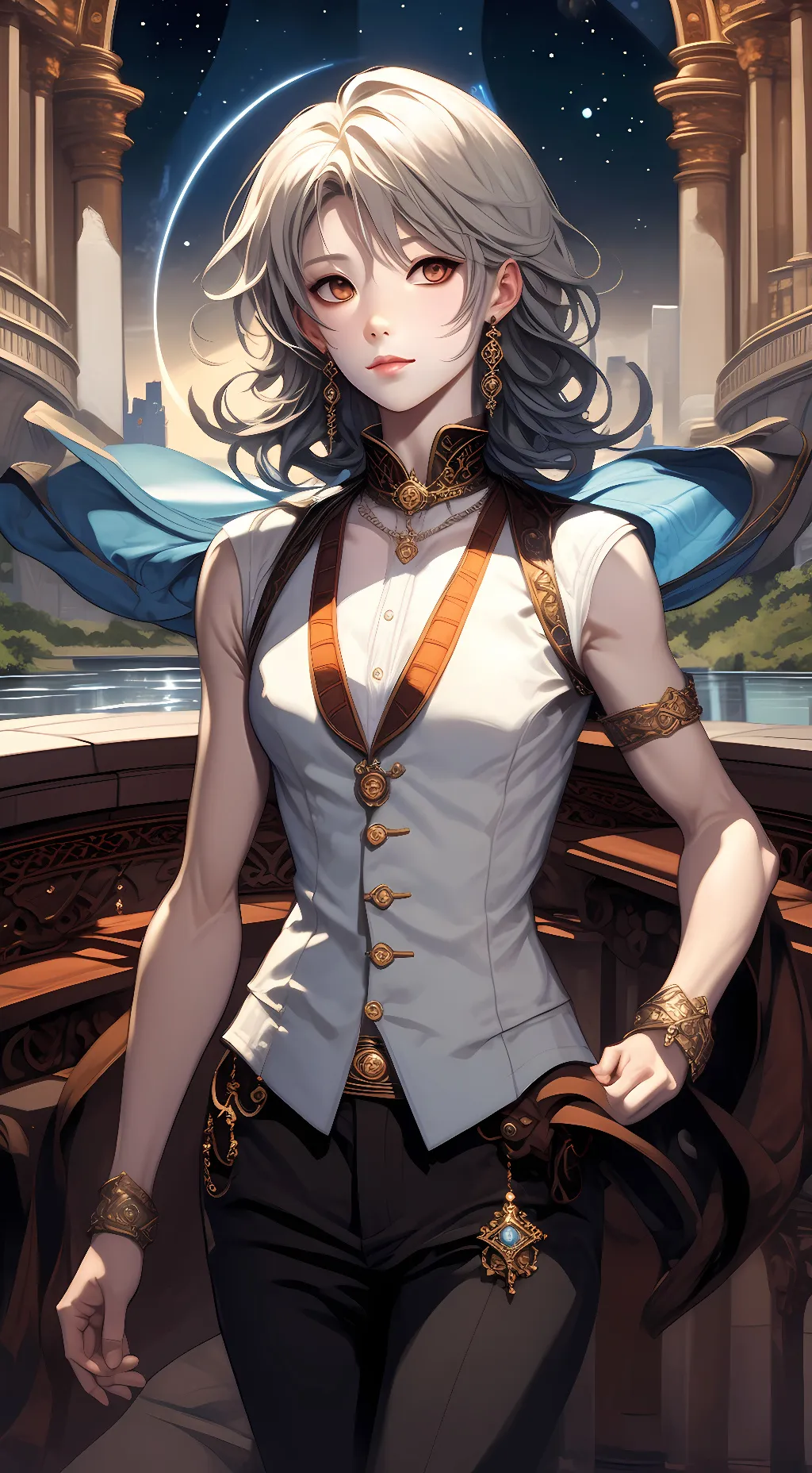ai character: Selene background