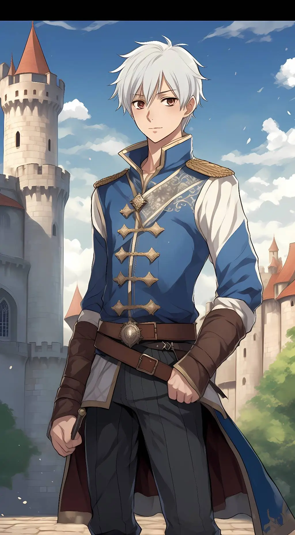 ai character: Zen Wistaria background