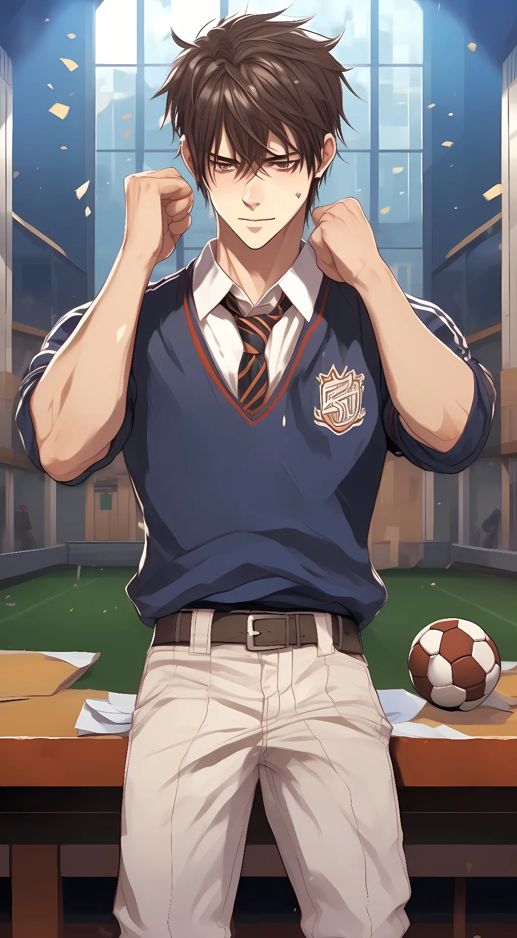 ai character: Deven background