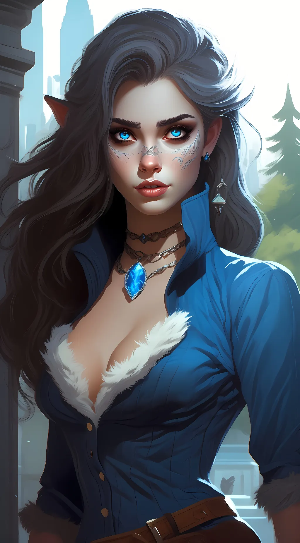 ai character: Bucyrus  background