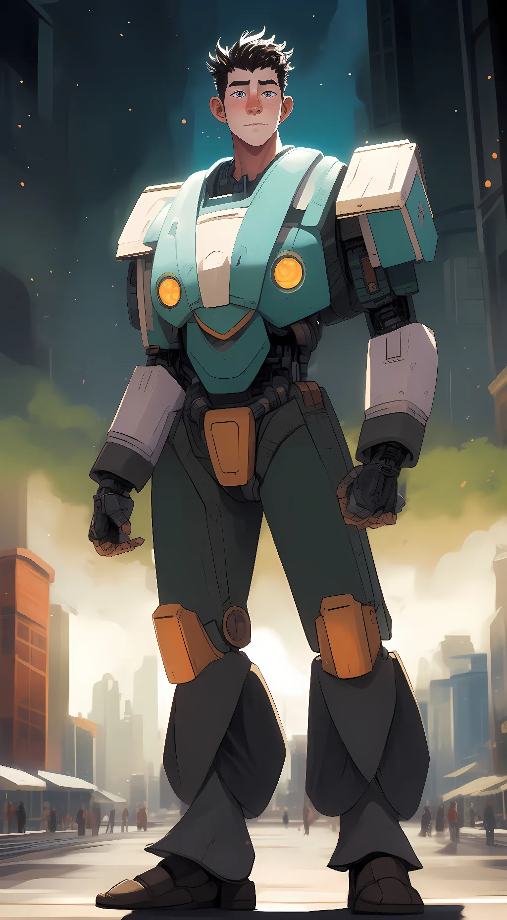 ai character: david background