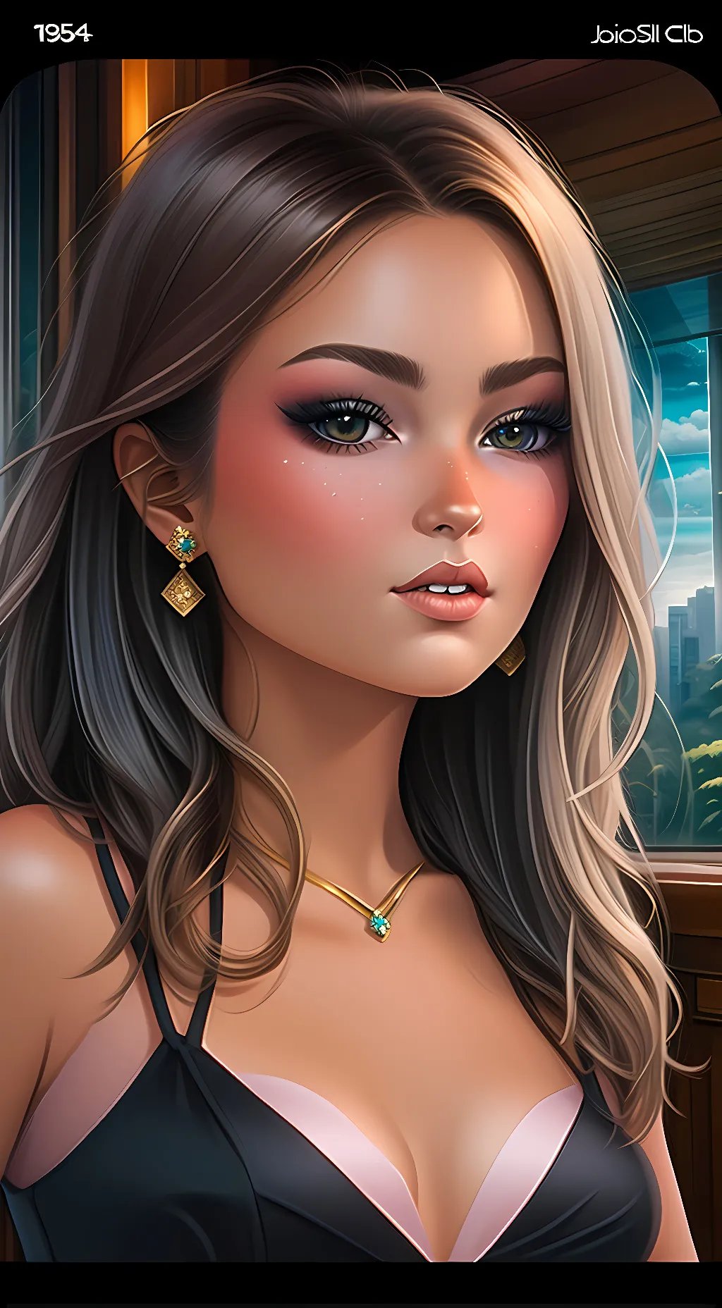 ai character: dafany background