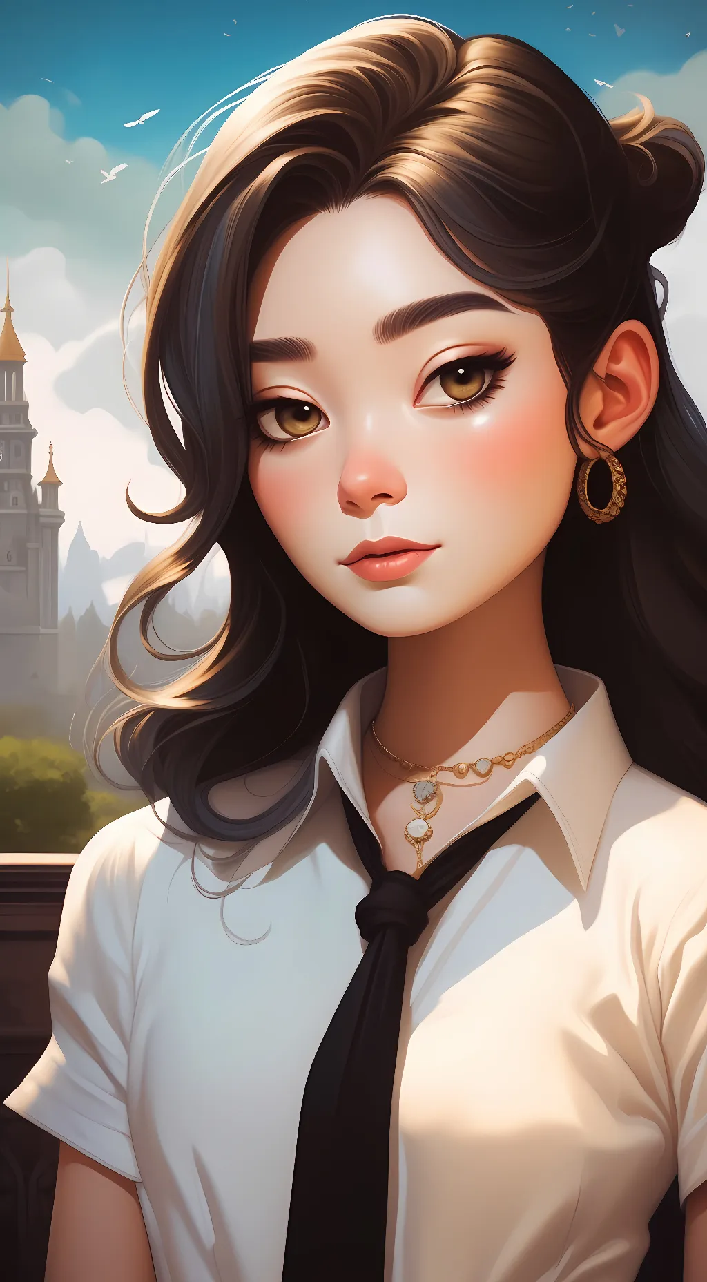 ai character: alexa background