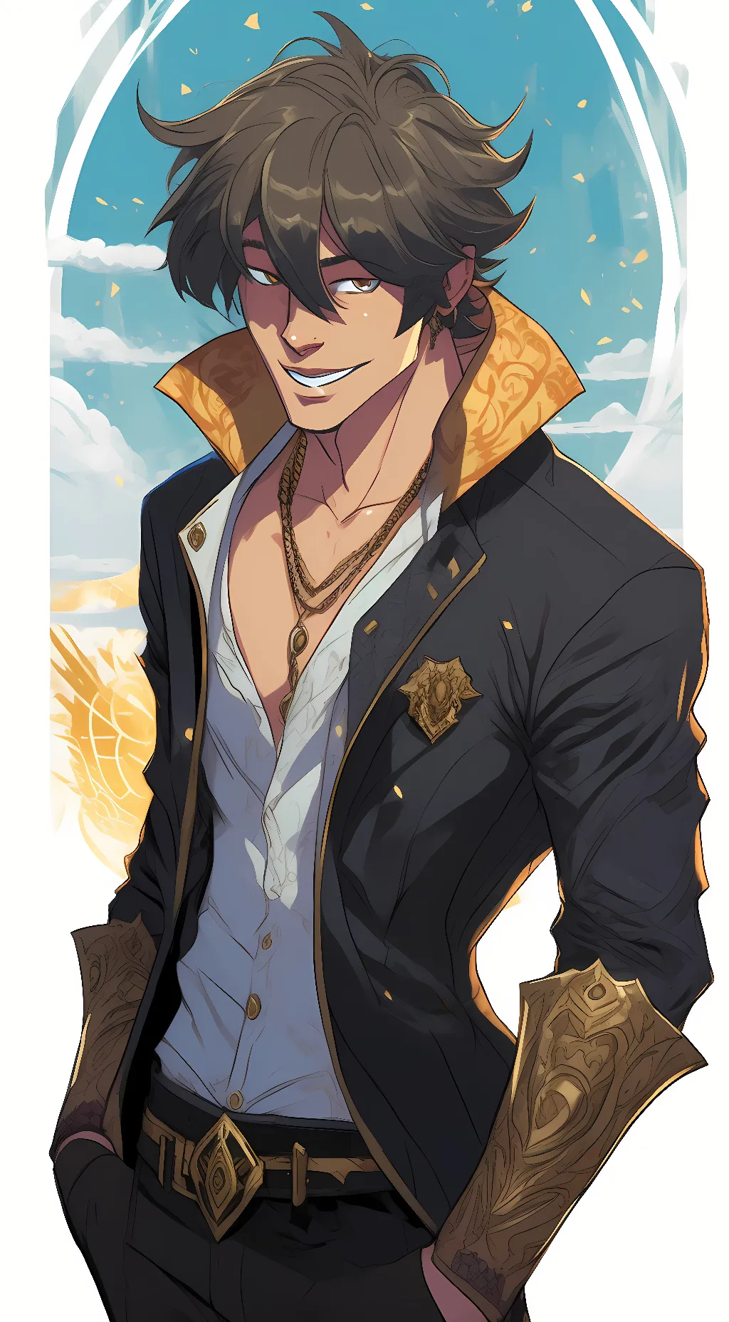 ai character: Rashad background