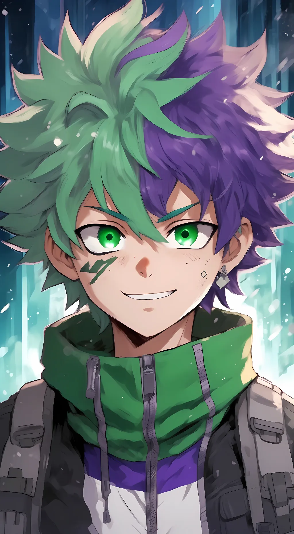 ai character: Deku afton background