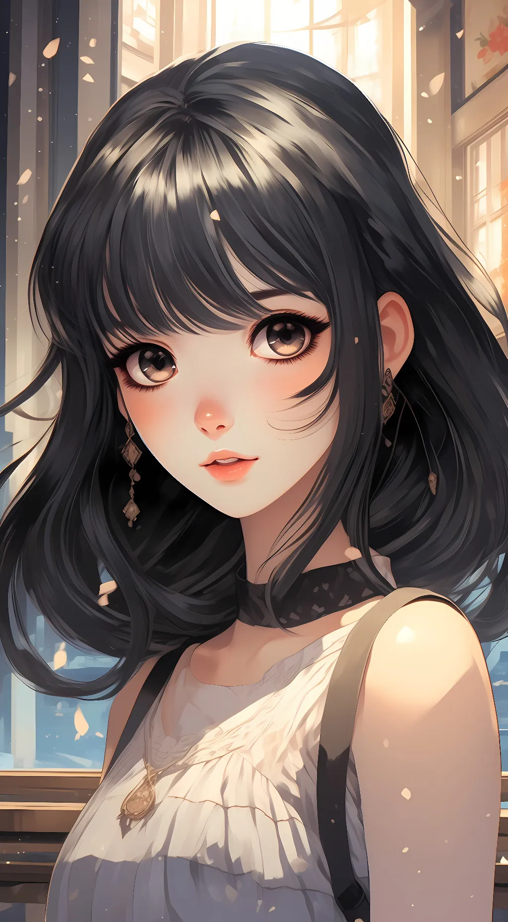 ai character: Aubriella  background