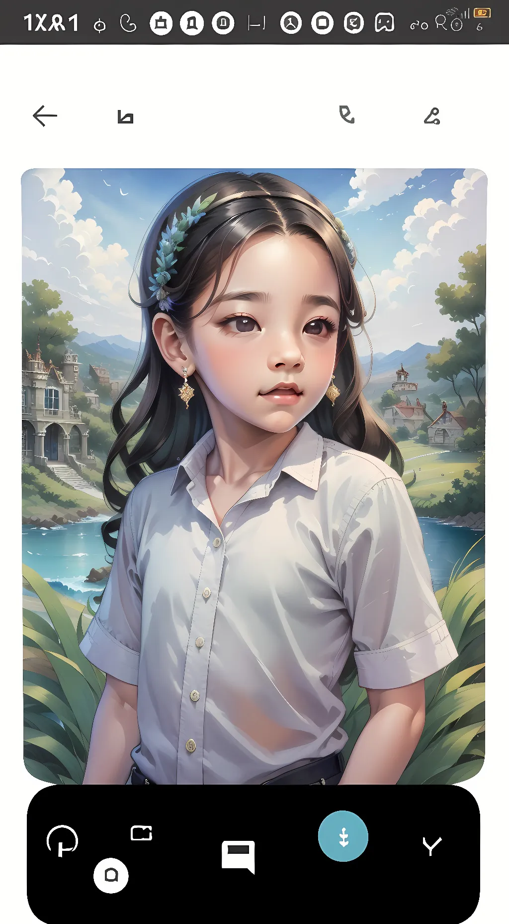 ai character: ki background