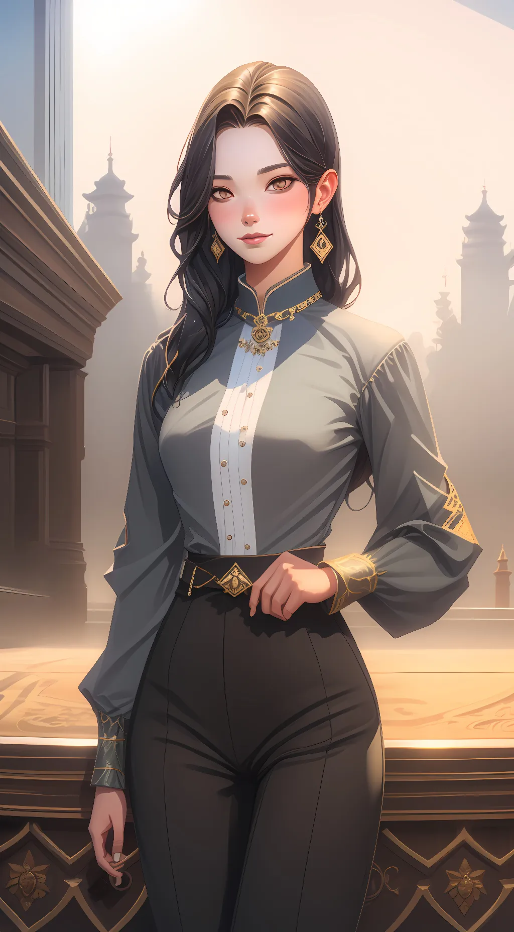 ai character: Amy background