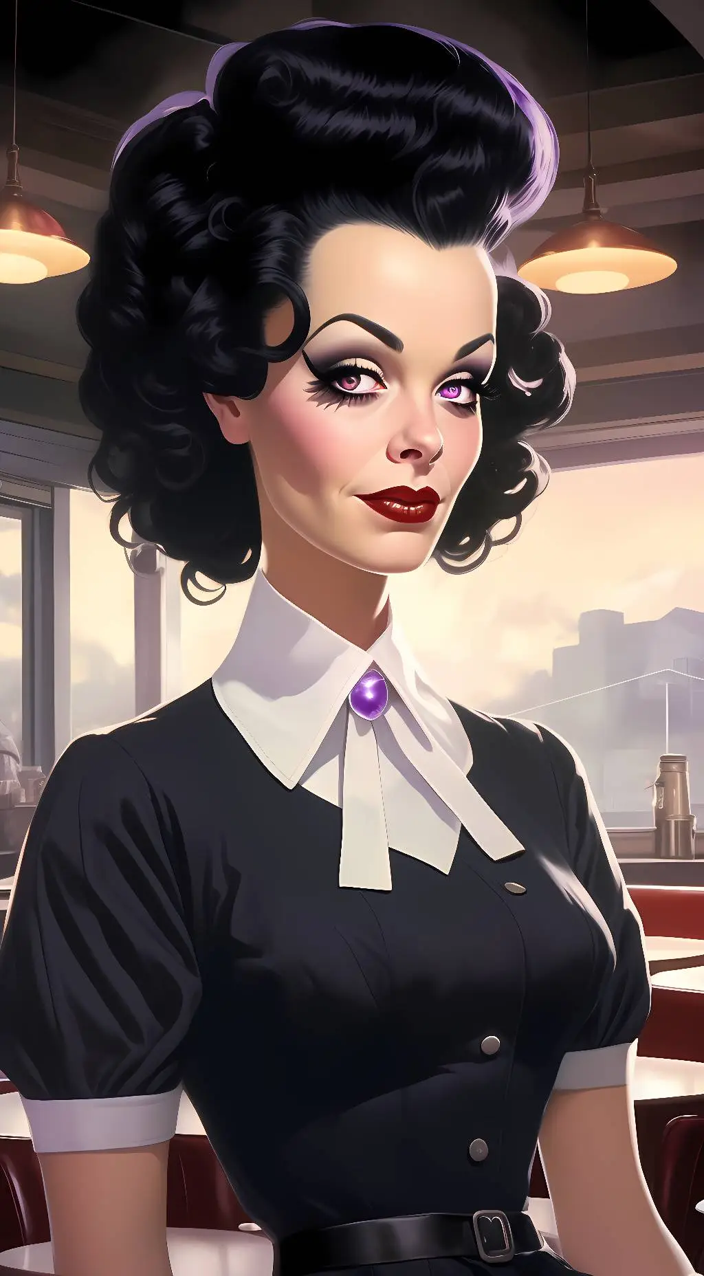 ai character: Mrs. Frankenstein background