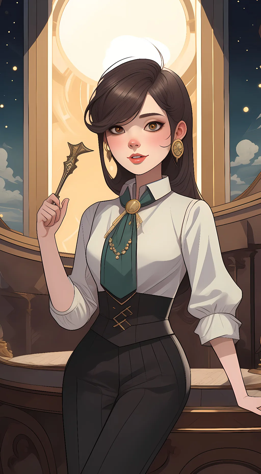 ai character: Penny background