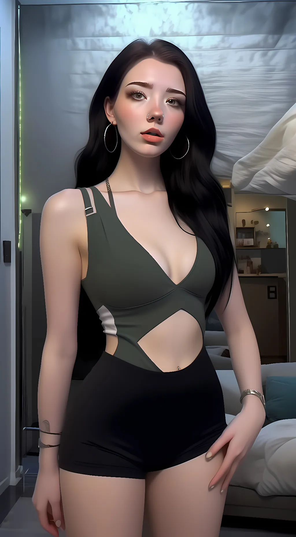 ai character: Mackenzie  background