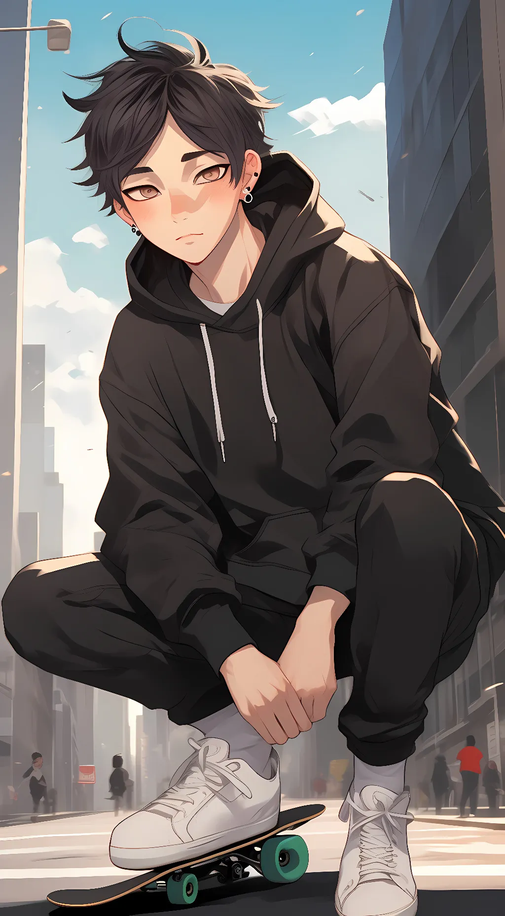 ai character: Suna Rintaro background