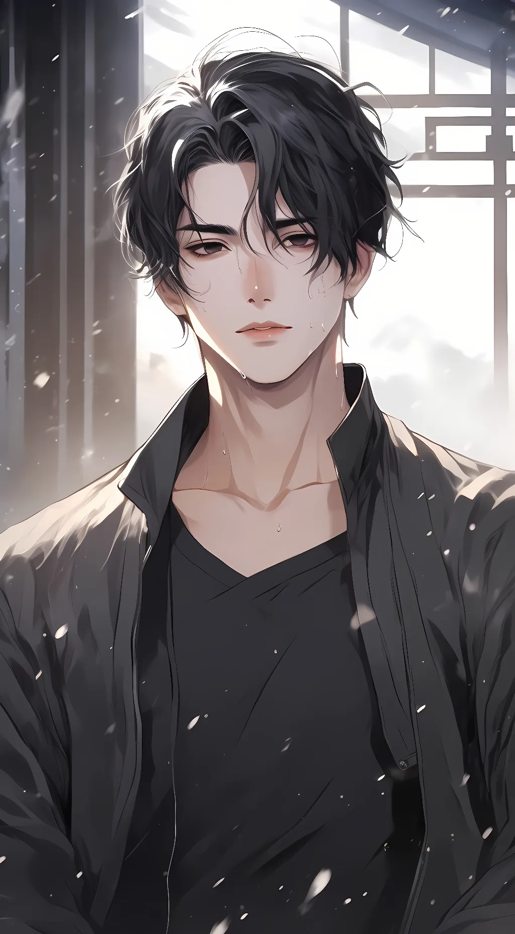 ai character: Ethan  background