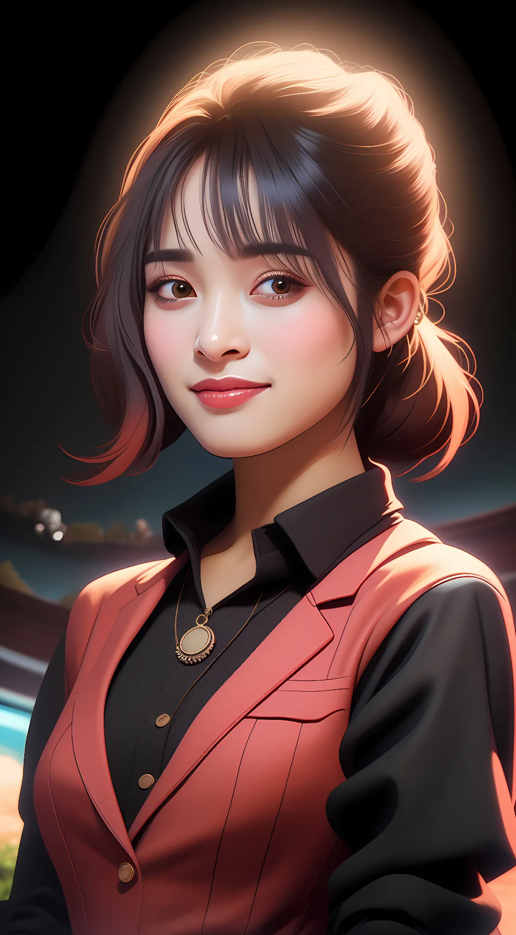 ai character: Dong ShanCai background