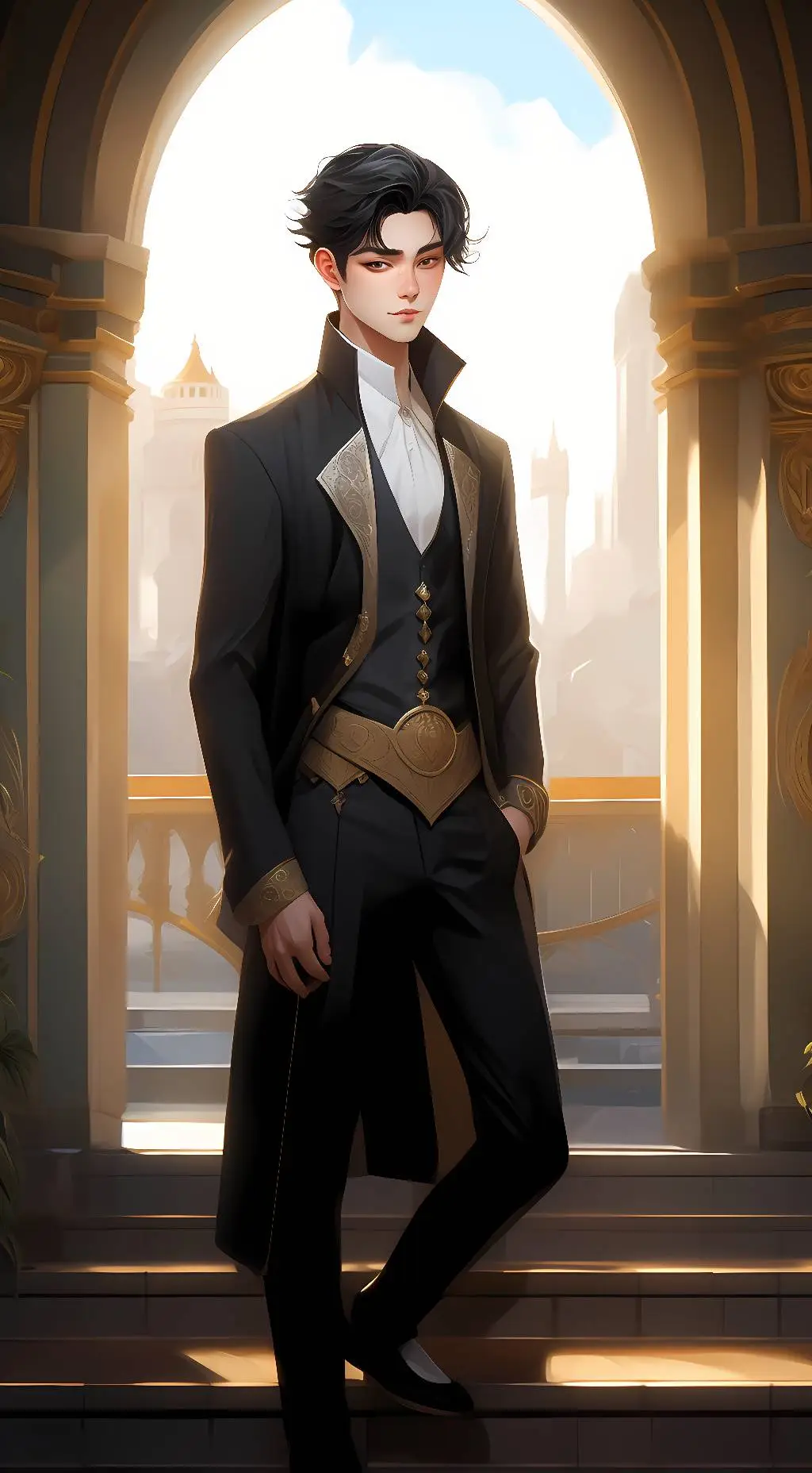 ai character: Eren background