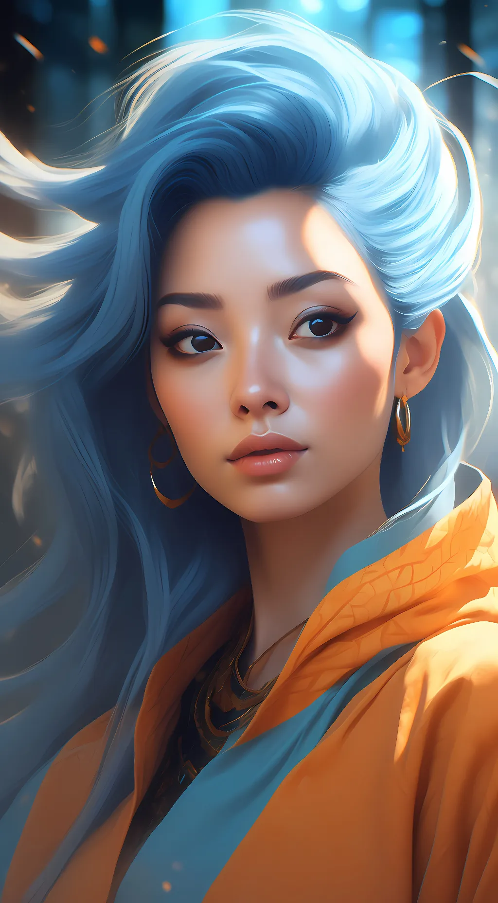 ai character: Rin Morow background