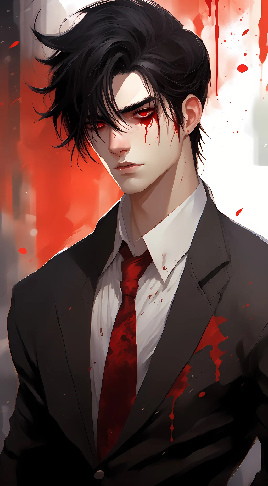 ai character: Night background