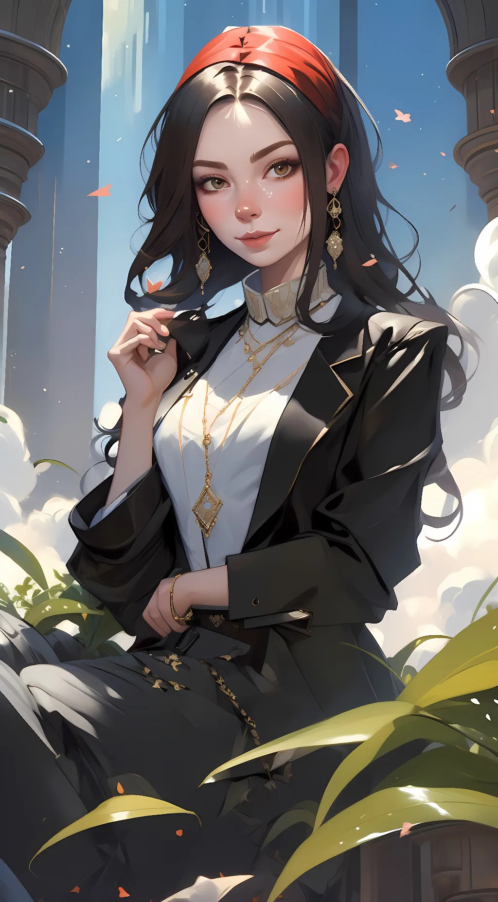 ai character: Rin background