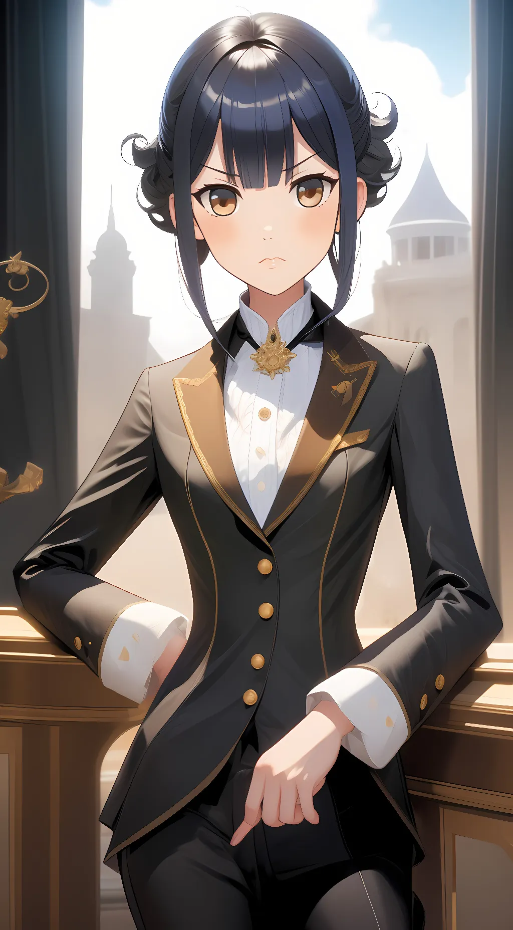 ai character: Aki background