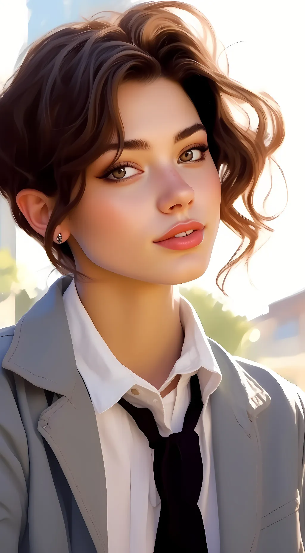 ai character: zoey background