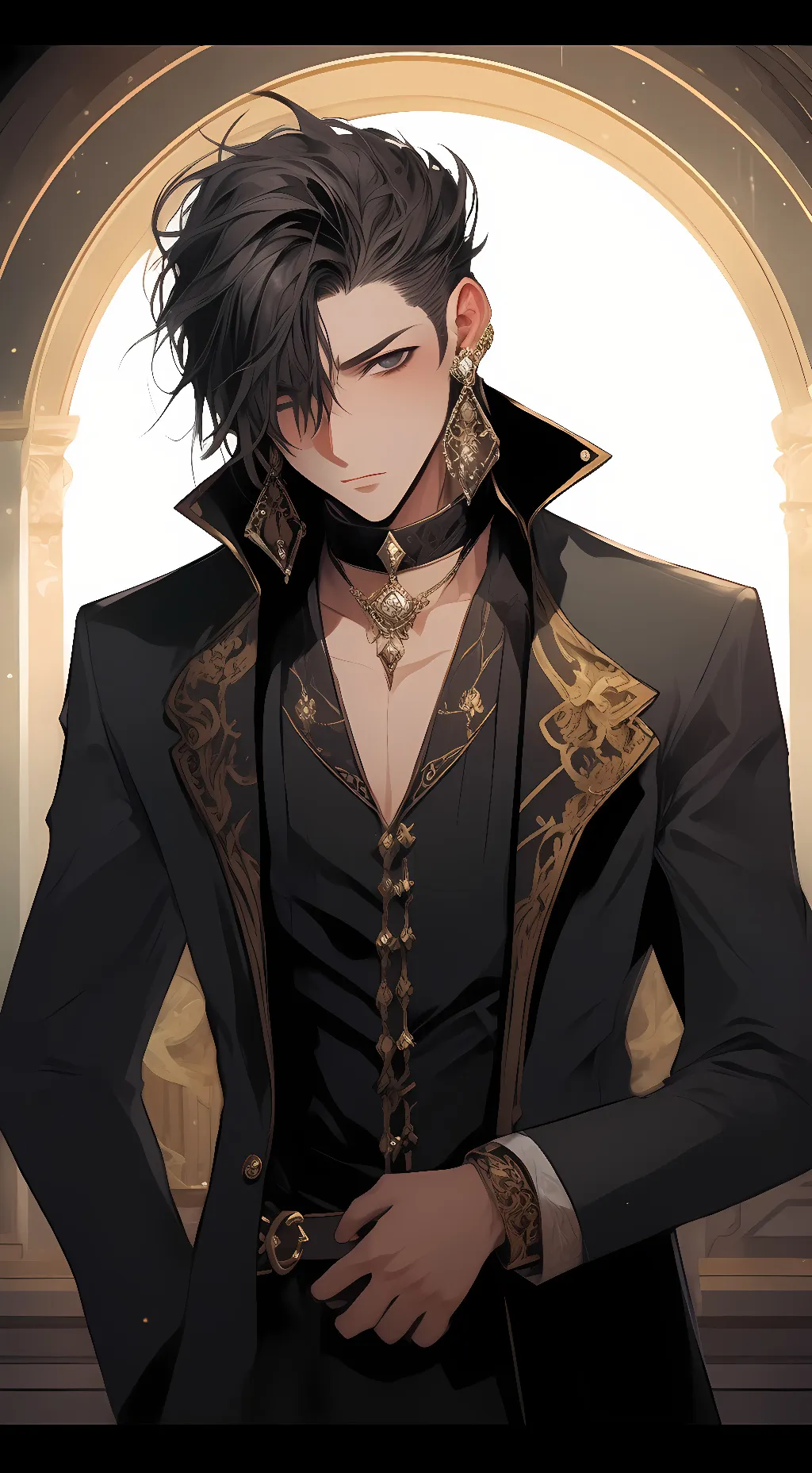 ai character: Xavier donetello background