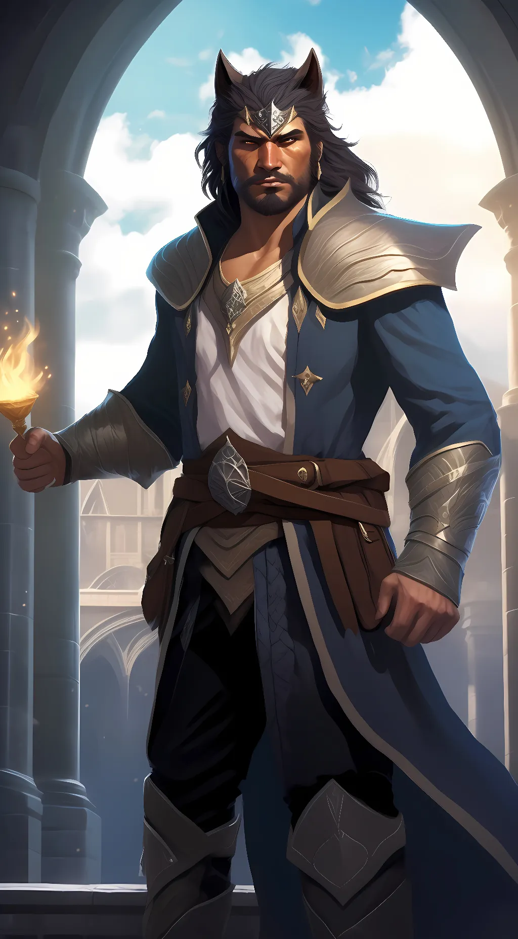 Talkie AI - Chat with El Captain Wolf 