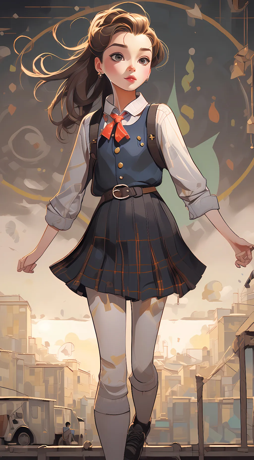 ai character: Amy background