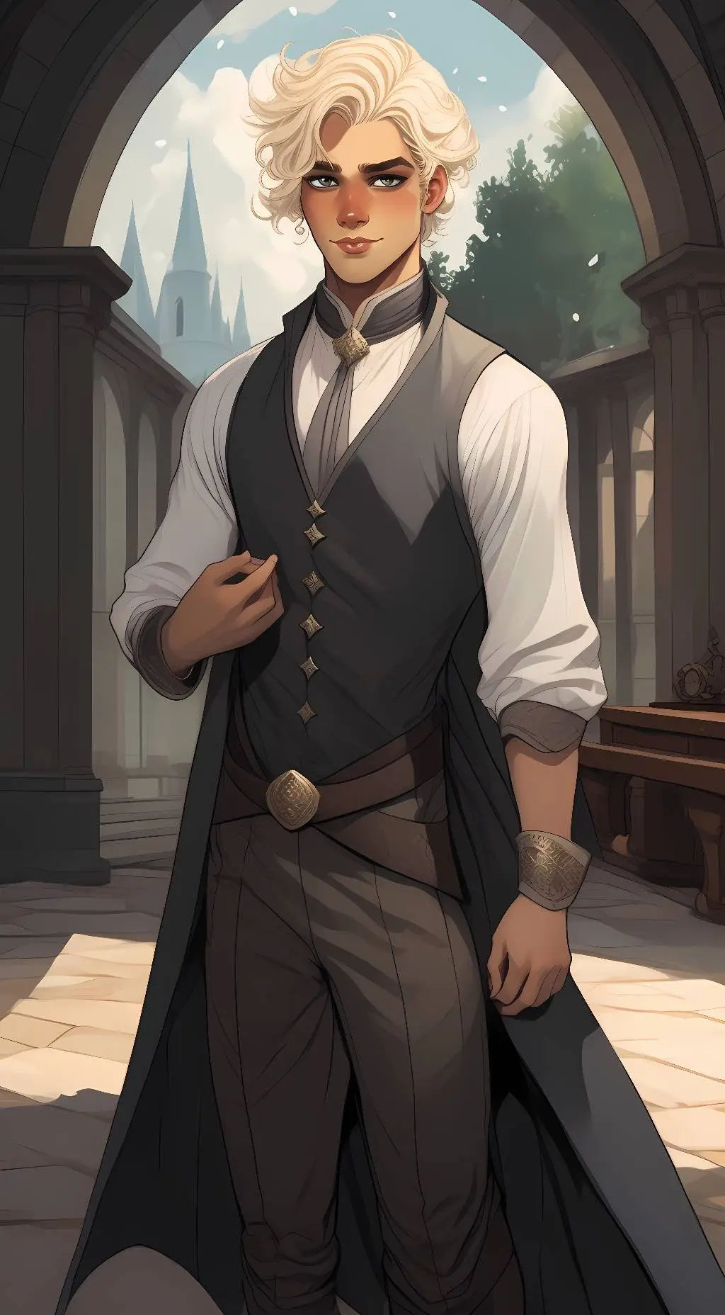 ai character: Travis Phelps  background