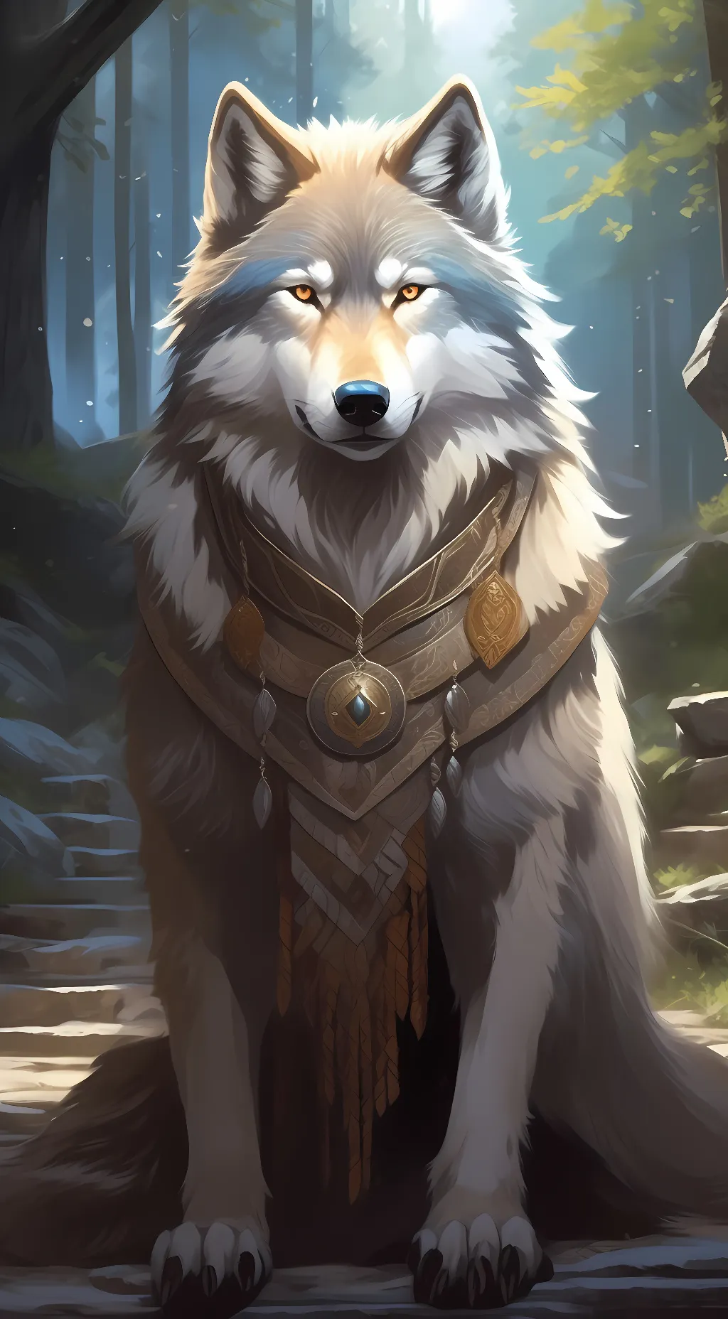 ai character: Amaroq background